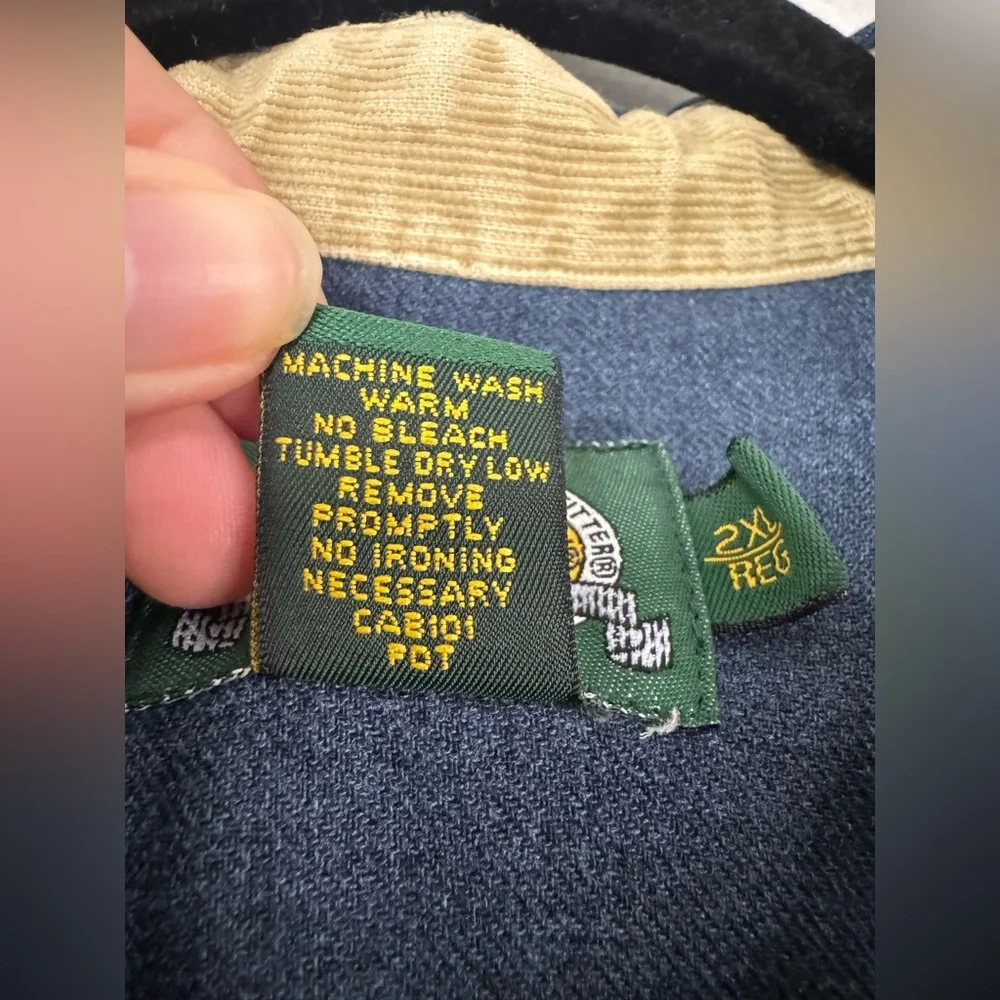 Blue Button-Up Shirt - Picture 5 of 6